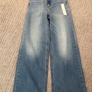 Universal Thread Denim Blue Wide-Leg Jeans